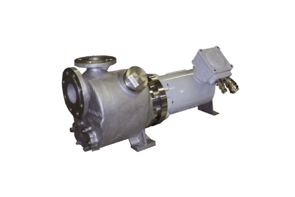 tank pot for radioactive effluent pump