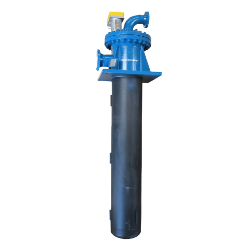 Vertical tank pump for butane